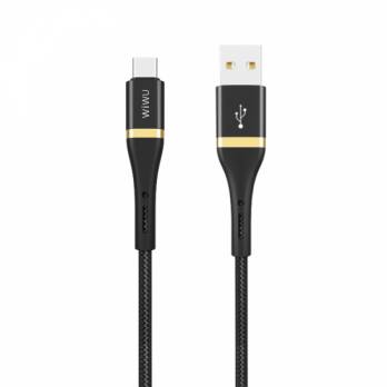 USB-кабель Wiwu ED-101 Elite Data 2.4A для подключения к Lightning (1,2 метра) - черный