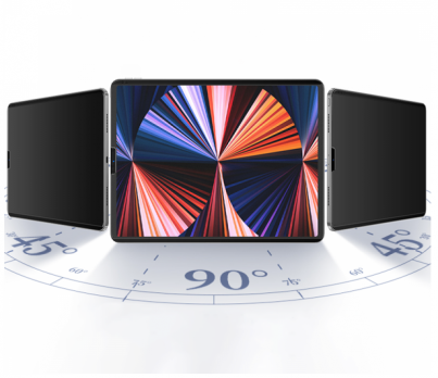 Съемная магнитная защитная пленка антишпион WiWU iPrivacy Magnetic Paper Like Protector для Apple iPad 12.9'' Black