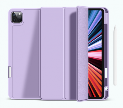 Чехол для планшета WiWU Protective Case для Apple iPad 10.2 / 10.5 дюймов - Светло фиолетовый