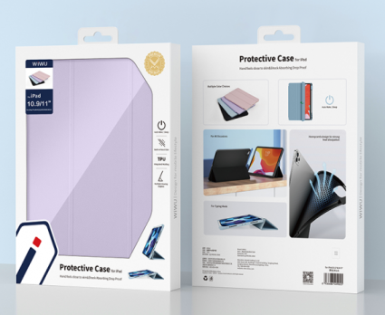 Чехол для планшета WiWU Protective Case для Apple iPad 10.2 / 10.5 дюймов - Светло фиолетовый