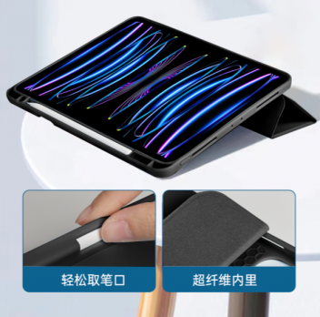 Чехол для планшета WiWU Protective Case для Apple iPad 12.9 дюймов - Черный