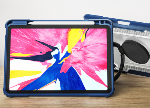 Чехол для планшета Mecha Rotative Stand Case для Apple iPad 10.9/11'' Синий