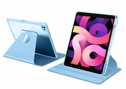 Чехол для планшета WiWU Waltz Rotative iPad Case для Apple iPad 10.2inch 2020 Light blue