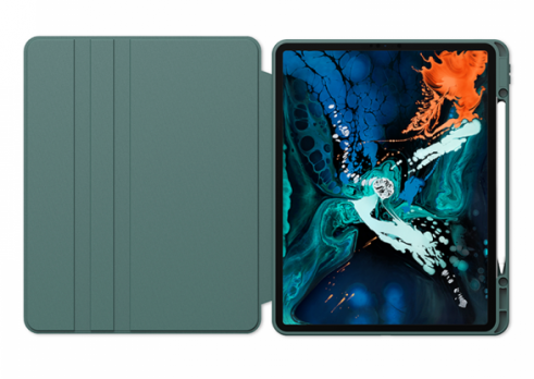 Чехол для планшета WiWU Waltz Rotative iPad Case для Apple iPad 10.2inch 2020 зеленый