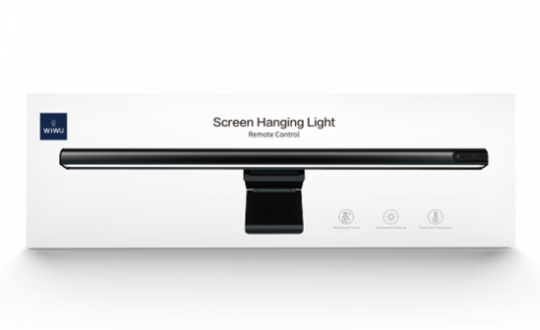 Светильник для монитора WiWU L1 Screen Hanging Light with Remote Control Black