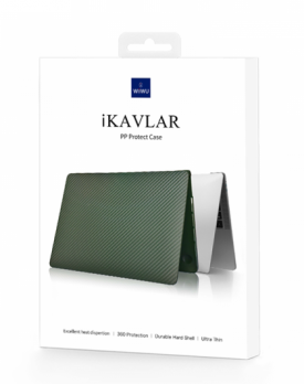 Чехол для ноутбука WiWU iKavlar PP Protect Case для Macbook Air 13.6" 2022 Green