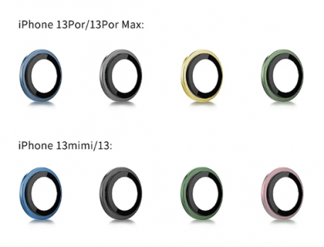 Защитное стекло объектива Lens Guard  for iPhone 13/ 13 mini (5.4''/ 6.1'')" Сьерра-синий