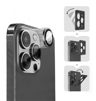 Защитное стекло объектива "Lens Guard  for iPhone 13 pro/ 13 pro Max (6.1 pro/ 6.7 )" Золотой