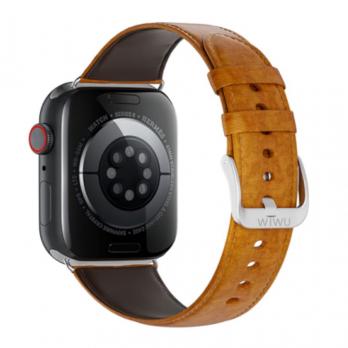 Кожаный ремешок для смарт-часов I WiWU Wi-WB003 Apple Watch 1-8/SE 42/44/45/49mm