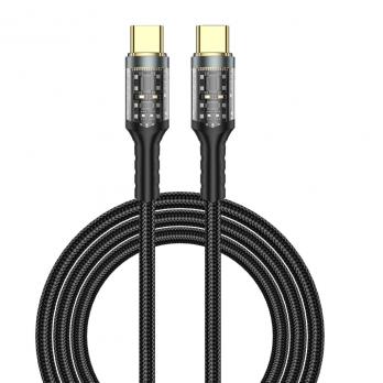 Плетеный кабель для быстрой зарядки 100 ВТ Type C - Type C I WiWU WI-C016