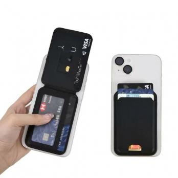 Магнитный кошелек-картхолдер для смартфона с подставкой I WiWU MW-003
