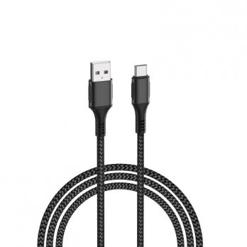 Кабель WiWU Cable USB to Type C F12 (Black)