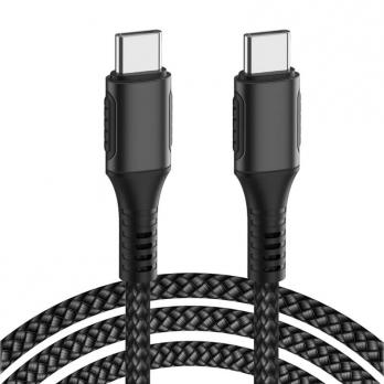 Кабель WiWU Cable Type C to Type C F20 (Black)