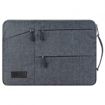 Сумка-чехол для ноутбука WiWU Gent Sleeve 15,4" (Grey)