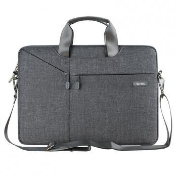 Сумка для ноутбука WiWU Gent Business Handbag 15.6" (Dark Gey)