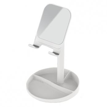 Подставка для телефона WiWU Mobile Stand With Mirror ZM201 (White) 
