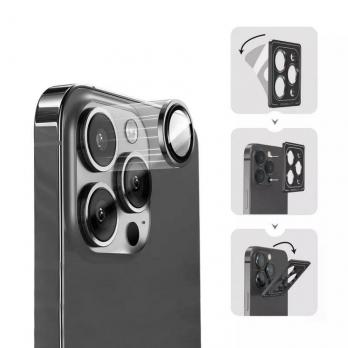 Защита объектива WiWU Lens Guard Easy Install Protects Lenses для iPhone 13 Pro/13 Pro Max Gold