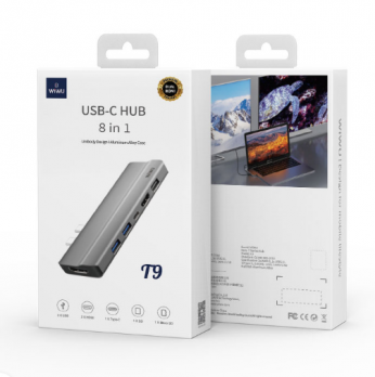 T9 WIWU Хаб USB-C для MacBook Pro | Air Wiwu T9 8 в 1